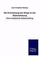 Thumbnail - Die Erscheinung Der Dinge In Der Wahrnehmung | Buch | 9783846040157