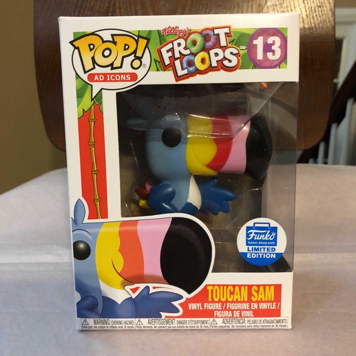 FUNKO ワッキーワブラー ケロッグ Toucan Sam トゥカンサム 美品 Funko Wacky Wobbler Bobble Head Toucan Sam Kellogg's | eBay