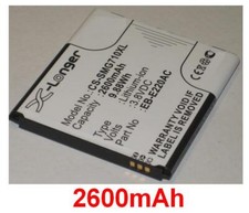 BATTERY 2600mAh for Samsung Galaxy Grand 2, Grand 2 Duos, SM-G7102