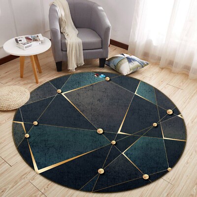 3D Dark Graphic Lines ZHUA3113 Game Non Slip Rug Mat Photo Carpet Amy