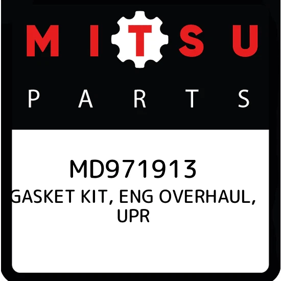 MD971913 Mitsubishi Gasket kit, eng overhaul, upr MD971913, New 