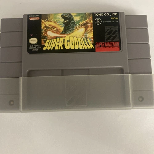Super Godzilla (Super Nintendo Entertainment System, 1993) - English Version