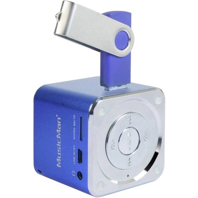 Technaxx Mini Musicman 3 W Blau - Tragbarer Lautsprecher 1-Weg 3 W 150-18000 ...