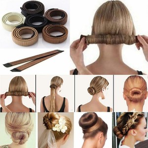Women Twist Hair Bun Maker Donut Styling Braid Holder Accessory