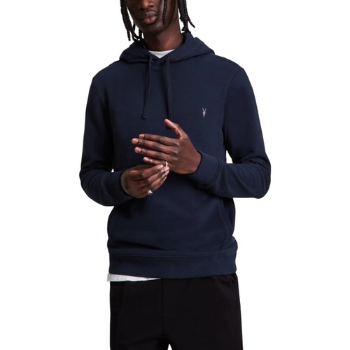 All Saints "Raven OTH" Men's Pullover Ramskull Hoodie (SW) - Picture 8 of 20