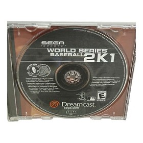 World Series Baseball 2K1 (Sega Dreamcast, 2000) CIB Complete w/ Manual Tested