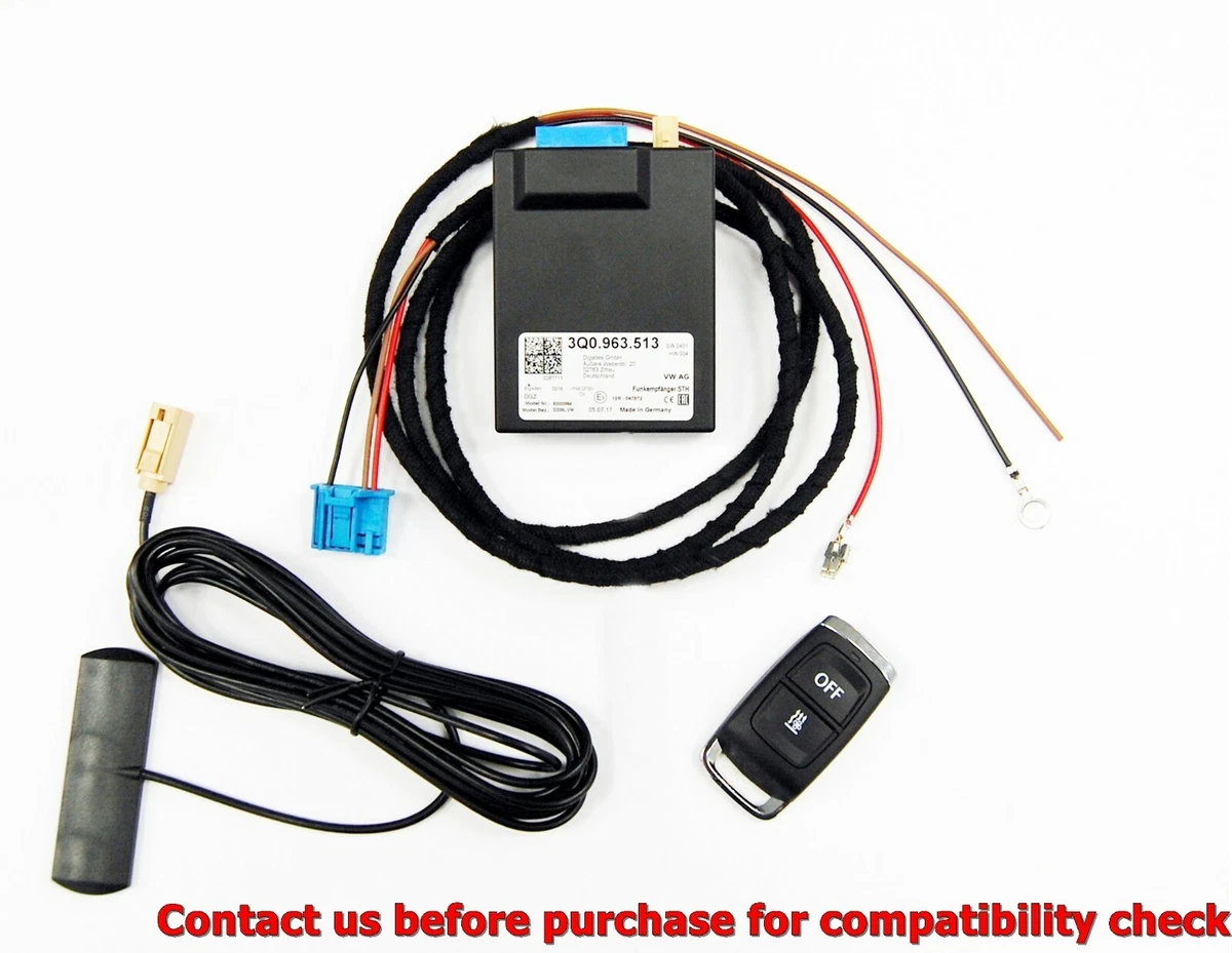 NEW OEM Webasto Heater Telestart STH 3Q0963513 kit VW remote Audi Seat  Skoda | eBay