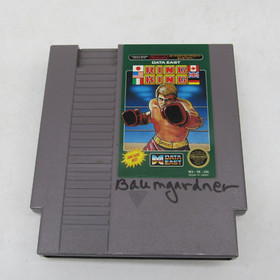 Ring King (Nintendo NES, 1987) CIB Complete in Box 5 Screw Manual RARE EARLY VER