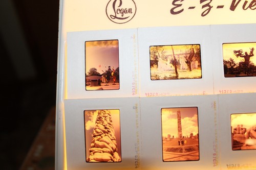 Vtg Lot 19 2X2 Photo Slides Statues Monuments World Travel 70s - Picture 2 of 9