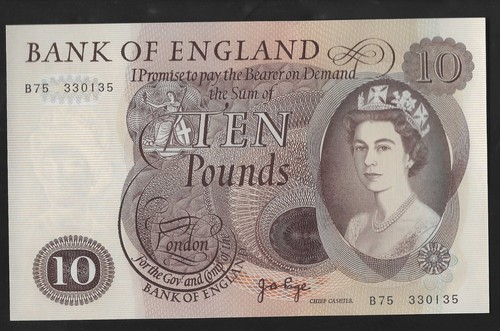B326 PAGE 1971 TEN POUND £10 BANKNOTE - UNC - AUNC - SELECT YOUR NOTE - Afbeelding 11 van 26