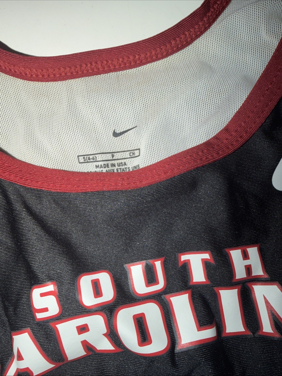 Nike Dri Fit Lot South Carolina Gamecocks TEAM ISSUED Unitard Small 4-6 Women thumbnail 7