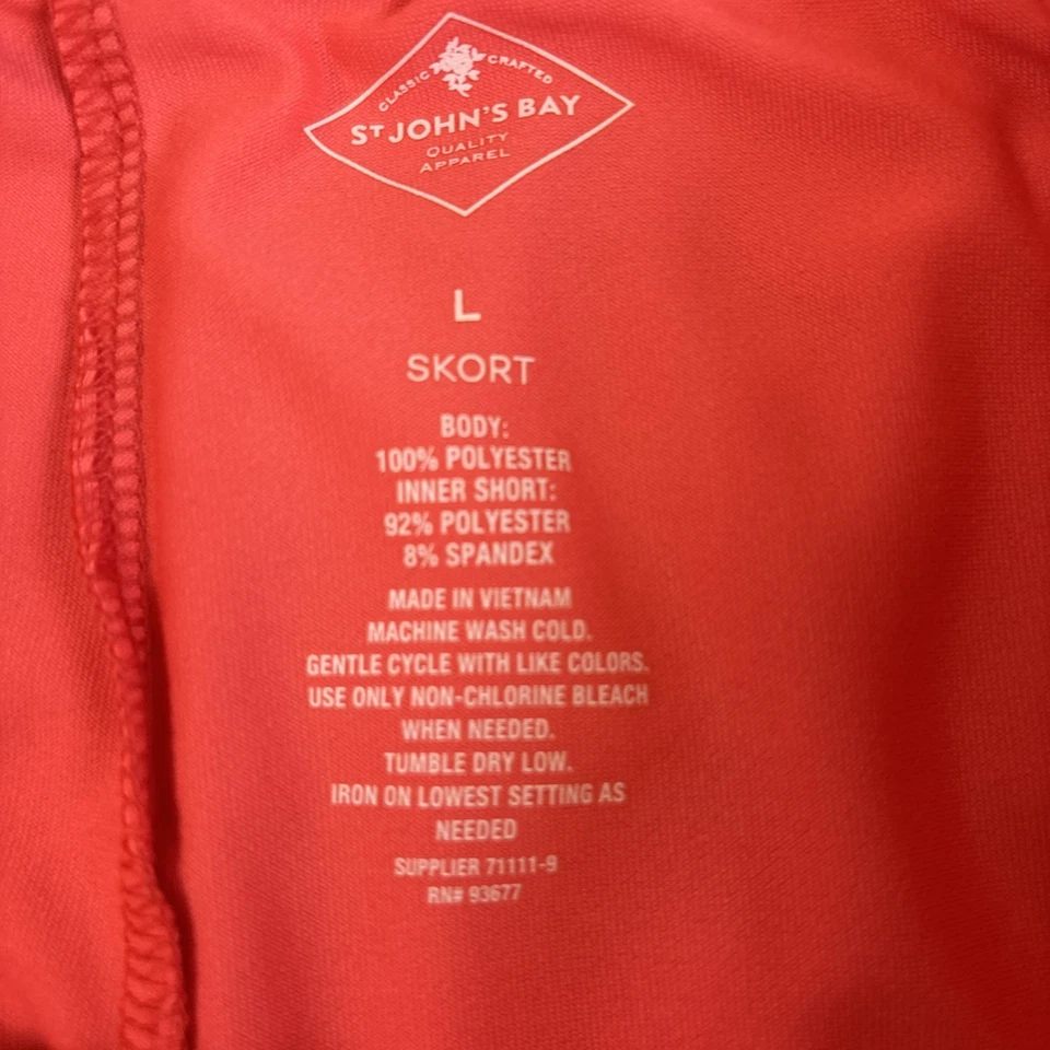 Falda corta con cordón St John's Bay con bolsillos florales L azul marino Foto 3 de 4