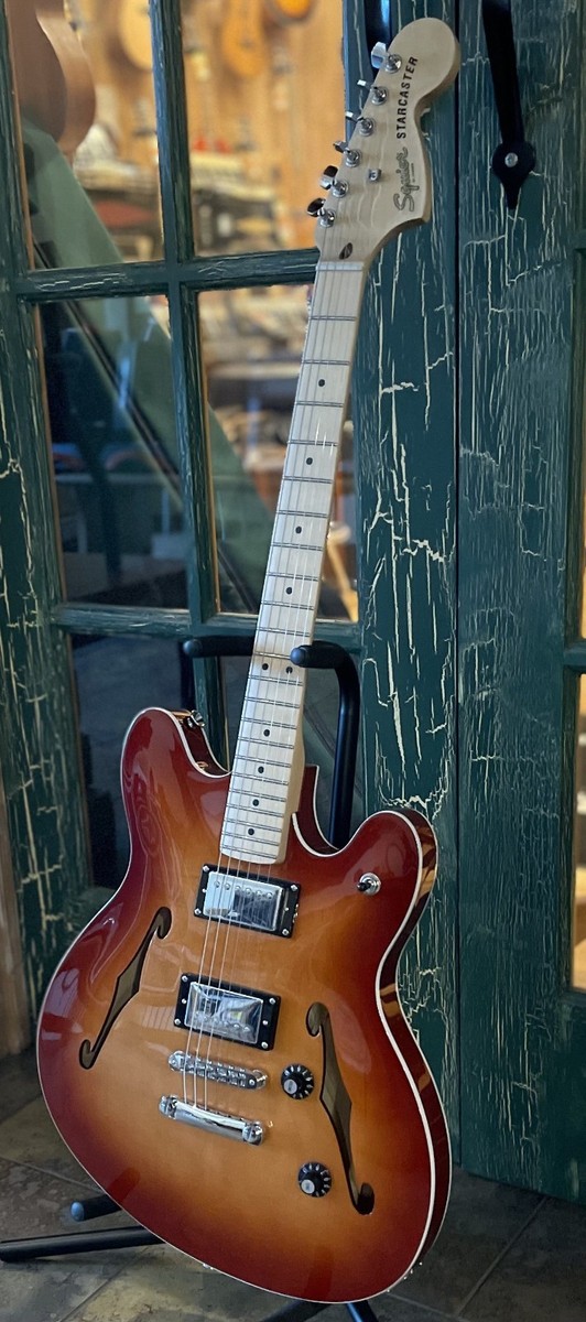 Squier Affinity Starcaster Deluxe HH Semi-Hollow Electric Guitar
