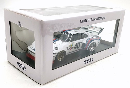 Norev 1/18 Scale 187430 - Porsche 935 Martini France 24h 1976 Stommelen #40 - Picture 5 of 5