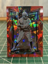 2025 Panini Select - Concourse Rogers Hornsby #9 Red Ice Prizm /299