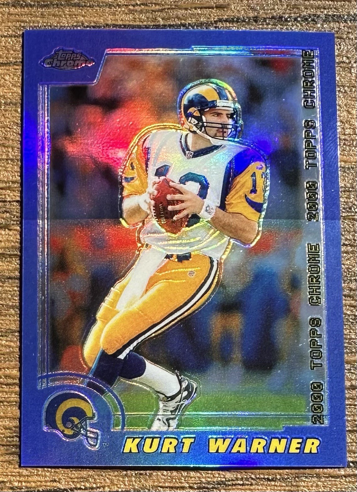 2000 Topps Chrome - Kurt Warner #20 Refractor St. Louis Rams HOF