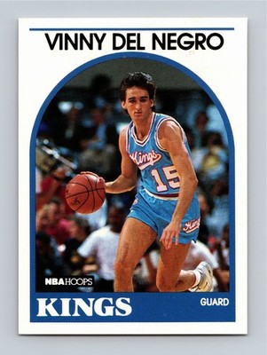 Vinny Del Negro 1989-90 Hoops Rookie #6 RC - Bulk Quantity
