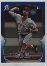 2023 Bowman Draft Chrome Blue Refractor 93/150 Camden Minacci #BDC-23 1b4h