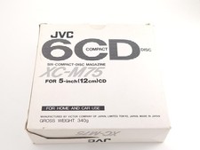 JVC XC-M75 6-Disc CD Changer Magazine Cartridge Sleeve Box Great Condition