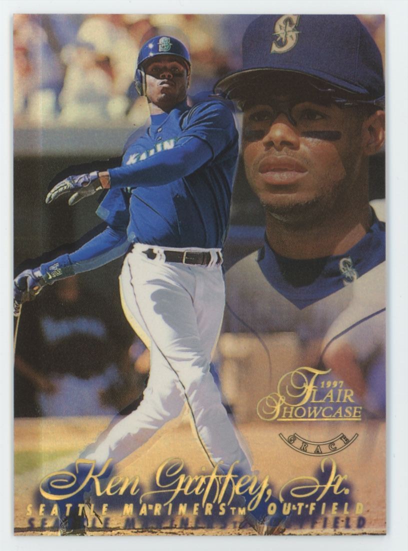 1997 Flair Showcase ROW 1 Ken Griffey Jr. Seattle Mariners #1 C70