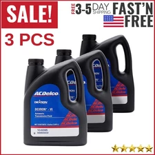 3 Pack - ACDELCO 109395 Dexron VI; 1 Gallon. Free ship & Fast delivery