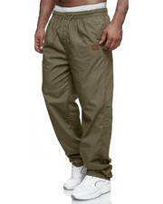 Mens Casual Jogger Pants Relaxed Fit Cargo Pants Drawstring Sweatpants Hiking...