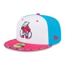 Men's New Era  White/Pink Amarillo Sod Poodles 2026 Copa De La Diversion 59FIFTY