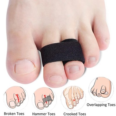 Foot Creams Hammer Toe Straightener Toe Splints Bandages For Correcting Crooked
