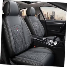 DISUTOGO Seat Covers 12.Equinox 2007-2026-5 seat covers full set 009-Black Grey