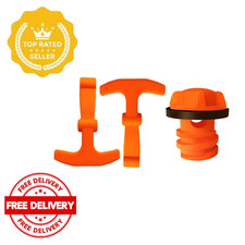 Cooler Latch Straps and Drain Plug Replacement Kit For Yeti RTIC Coolers