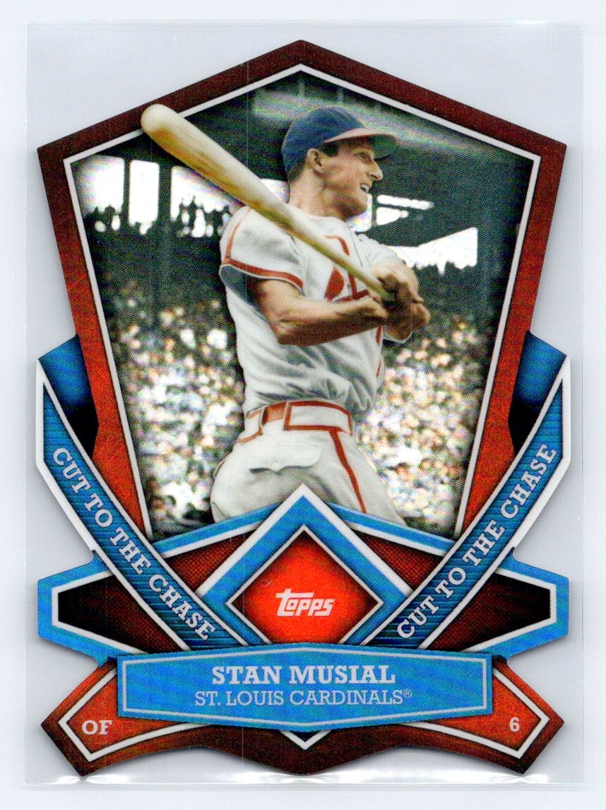 2013 Topps #CTC-7 Stan Musial Cut to the Chase