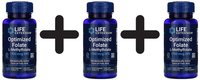 3 X Life Extension Optimized Folate, 1700Mcg - 100 Vegetarian (146,63 Eur/Kg)