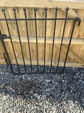 Iron Gate Black This Ones A Front Side Gate We Had False Leaves Over It!