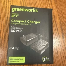 Greenworks POWERALL 24V 2A Charging Adaptor Outdoor Power Equipment Attachment