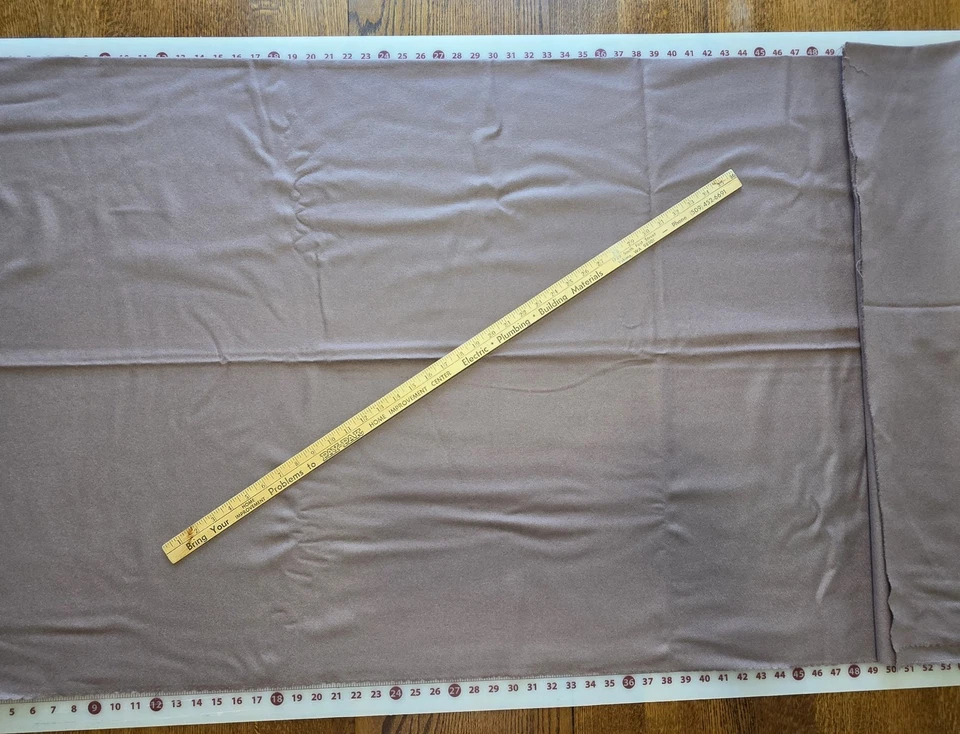 2+ Yards - Vintage PENDLETON WOOL FABRIC - Brown - 66" Wide - Image 4 of 4