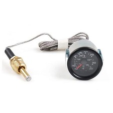 2" 52mm 12V Pointer Mechanical Water Temperature Temp Gauge 40-130   110-265  