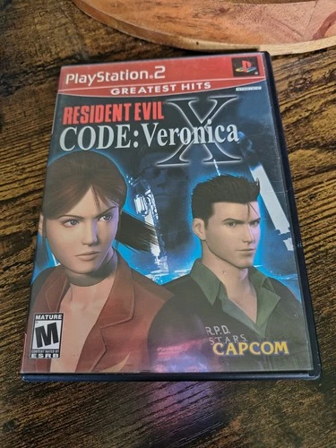 Resident Evil Code Veronica X Greatest Hits - Sony Playstation 2 Authentic