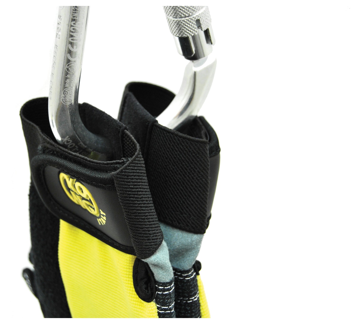 KONG Full Finger Gloves - Durable Canyoneering Gloves with Palm Size M Black 9590₽