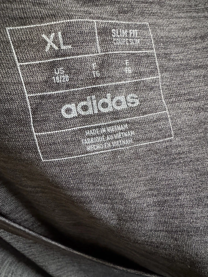 Boys Adidas Athletic Tee Tank Shirt Youth Sports Training Muscle Active Wear - Image 3 of 4