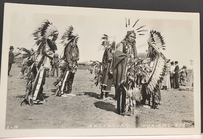 #ad RPPC Native American Sioux tribe American Legion initiation ceremony 7 30 30 $27.64