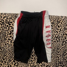 Jordan Black Athletic Nike Dri-Fit Boys Basketball Shorts XL 13-15 year olds