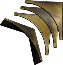 Corner Protector for Furniture Table, Metal Corner Guard, Retro Antique Decorati