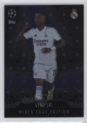 2022 Match Attax UEFA Club Competitions Black Edge Edition Vinicius Junior 1e6r