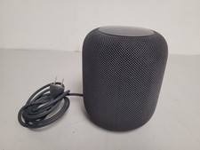 Apple HomePod A1639 1st Gen Siri Smart Speaker black no sound read CC4VKGJVHQK9