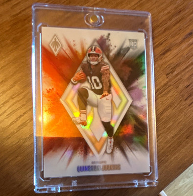 Panini 2025 Phoenix Color Blast Quinshon Judkins Browns Rookie Insert #8
