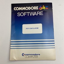 PET EMULATOR - Commodore 64 / 128 DISK - RARE...