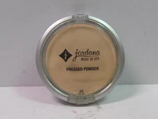 Jordana Perfect Pressed Powder Mirror & Puff Included color 04 Beige 0.28 oz New