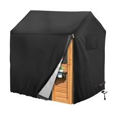 Playhouse cover, Outdoor wooden kids playhouse covers, 57" L x 57" W x 63" H,...