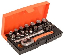Robust SL25 25Piece 1/4" Drive Metric & AF Socket Set  Durable Tool Kit