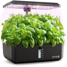 Hydroponics Growing System Indoor Garden: 12 Pods Indoor Gardening System wit...